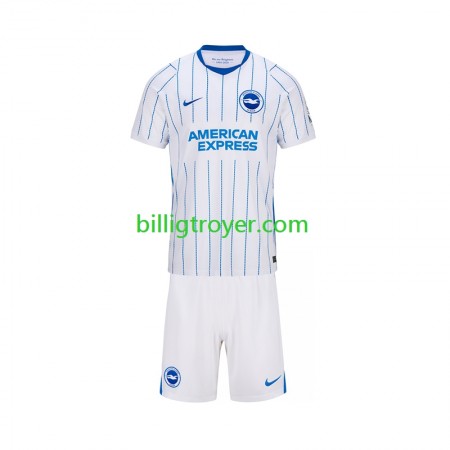 Billige Fotballdrakter Brighton Hove Albion Barn Bortedraktsett 2026/27 Kortermet